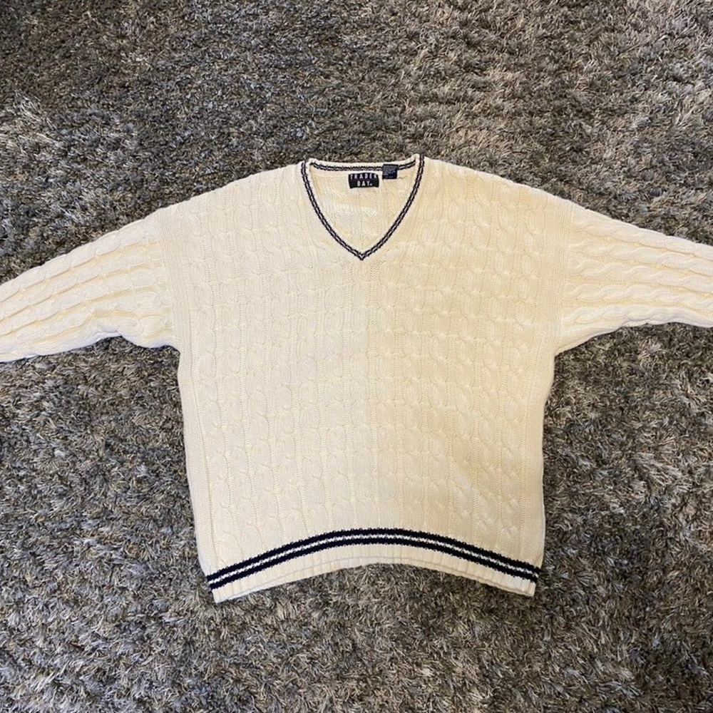 Cable knit sweater